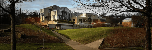 Image of the Scottish Parliament campus